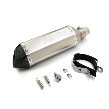 Motorcycle Exhaust Pipe Moto Muffler Motocross for Suzuki, product view 03