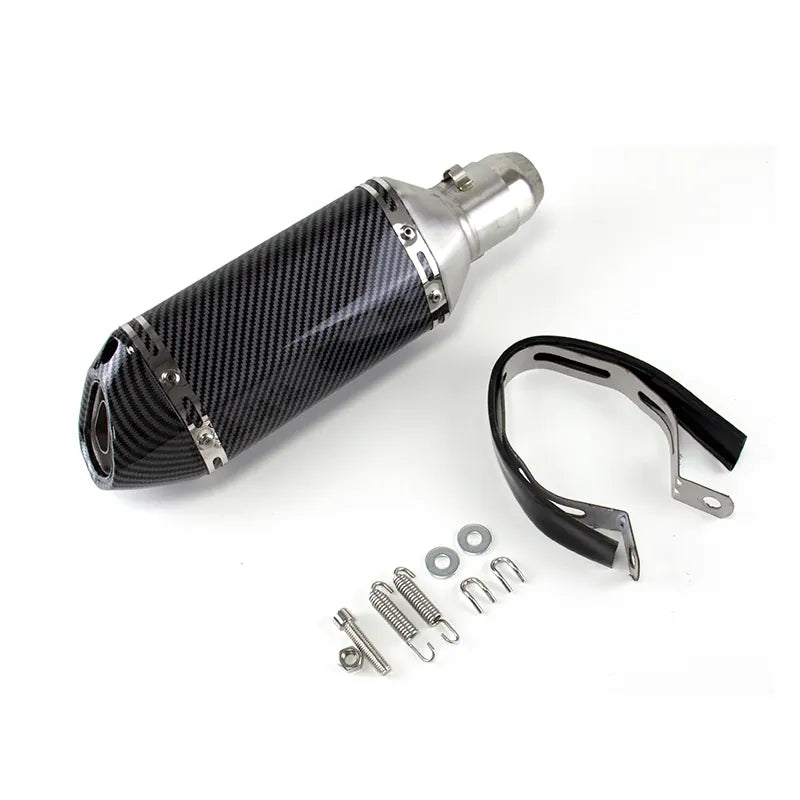 Motorcycle Exhaust Pipe Moto Muffler Motocross for Suzuki, product view 04