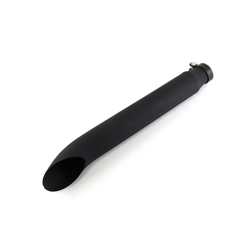 Motorcycle Exhaust Pipe Retro Style with Mesh Guard for Harley Davidson Triumph Scrambler Moto Guzzi & Cruiser Bikes, product view 05