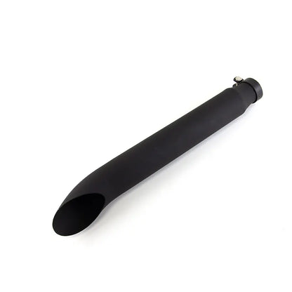 Motorcycle Exhaust Pipe Retro Style with Mesh Guard for Harley Davidson Triumph Scrambler Moto Guzzi & Cruiser Bikes, product view 05