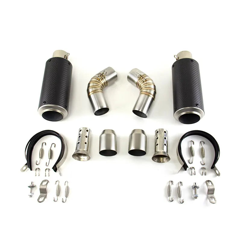 Motorcycle Exhaust System for Ducati Monster 696 695 795 796 1100 Motor Accessories and Stainless Steel Exhaust, product view 01