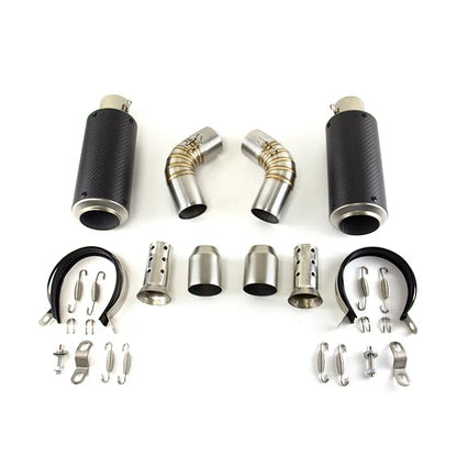 Motorcycle Exhaust System for Ducati Monster 696 695 795 796 1100 Motor Accessories and Stainless Steel Exhaust, product view 01