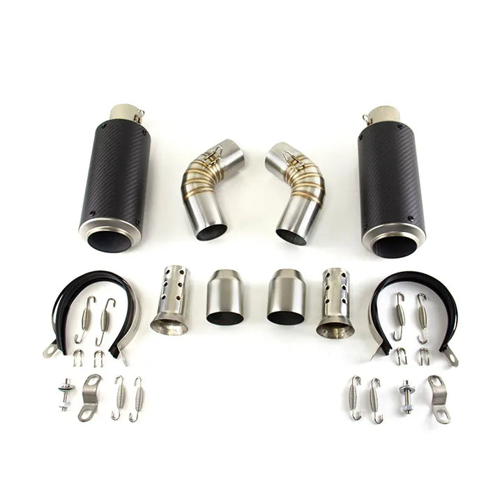 Motorcycle Exhaust System for Ducati Monster 696 695 795 796 1100 Motor Accessories and Stainless Steel Exhaust, product view 01