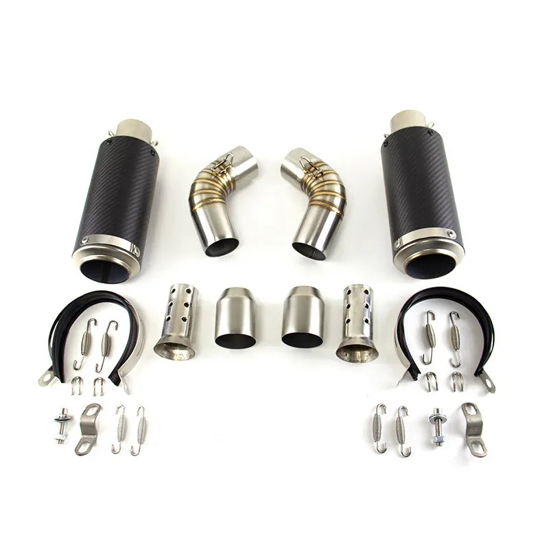 Motorcycle Exhaust System for Ducati Monster 696 695 795 796 1100 Motor Accessories and Stainless Steel Exhaust, product view 06