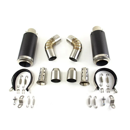 Motorcycle Exhaust System for Ducati Monster 696 695 795 796 1100 Motor Accessories and Stainless Steel Exhaust, product view 06