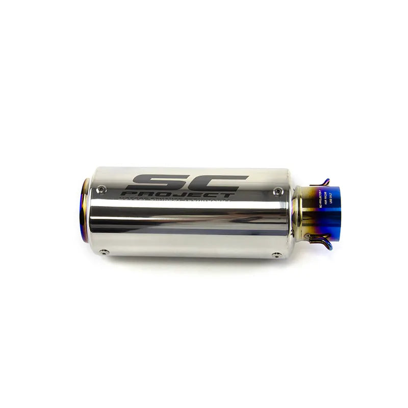 Motorcycle Exhaust xmm-0063-blue-245mm, product view 06