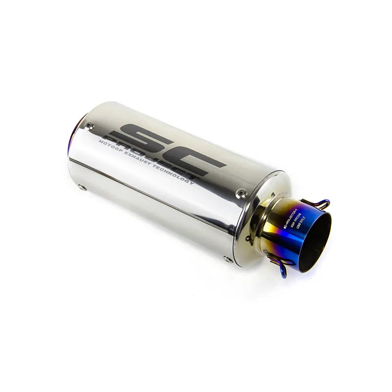 Motorcycle Exhaust xmm-0063-blue-245mm, product view 09
