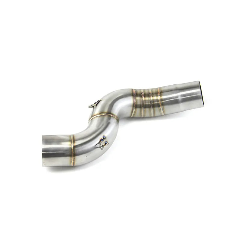 Motorcycle Exhaust xmm-0076-black-double-tube, product view 04