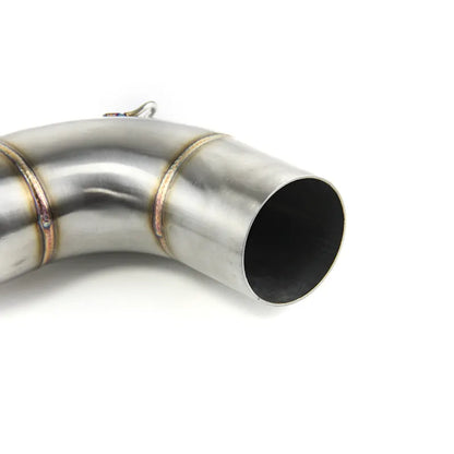 Motorcycle Exhaust xmm-0076-black-double-tube, product view 06