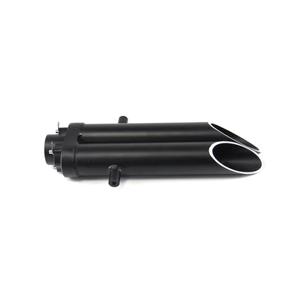Motorcycle Exhaust xmm-0076-black-double-tube, product view 10