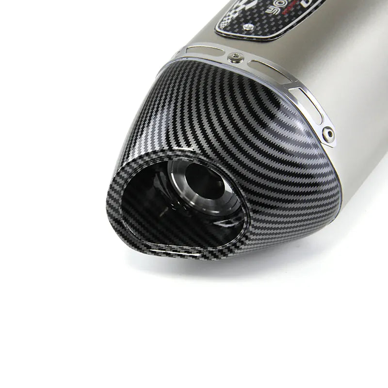 Motorcycle Exhaust xmm-0126-silver, product view 01