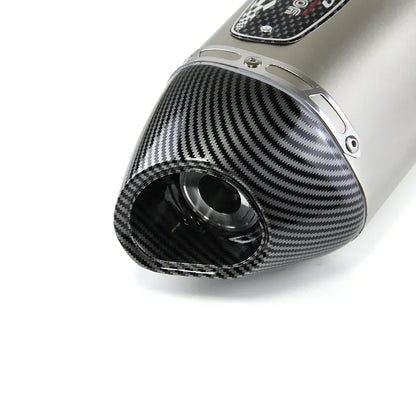 Motorcycle Exhaust xmm-0126-silver, product view 01