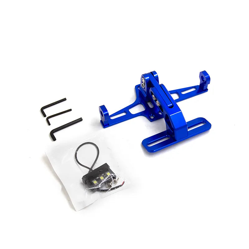 Motorcycle Fender Eliminator License Plate Bracket Holder Tail With LED Light Universal Motorcycle Fender Eliminator, product view 06