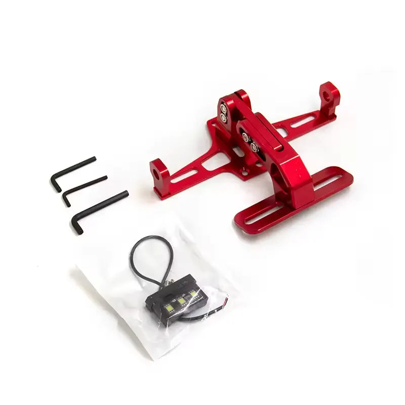 Motorcycle Fender Eliminator License Plate Bracket Holder Tail With LED Light Universal Motorcycle Fender Eliminator, product view 10