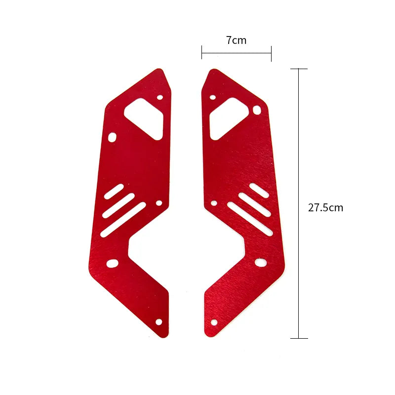 Motorcycle Footrest for Honda Adv 160 2023 Modified Pedal Decorative Parts Aluminum Alloy Pedal Anti-slip Mats, product view 02
