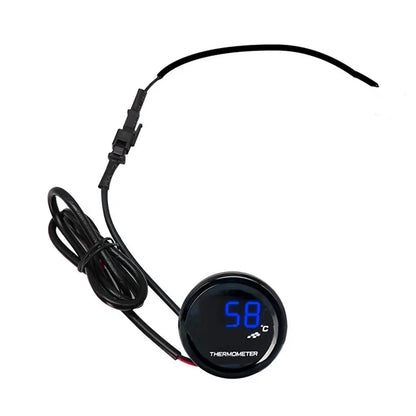 Motorcycle Fuel Meter Speedometer Motorcycle Modified Instrument Single and Double Digital, product view 02