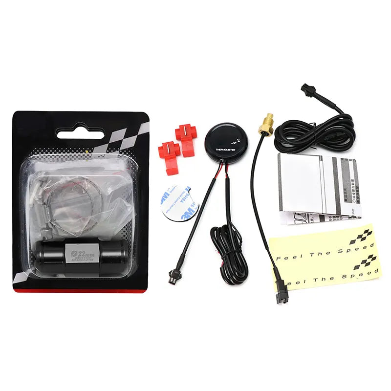Motorcycle Fuel Meter Speedometer Motorcycle Modified Instrument Single and Double Digital, product view 05