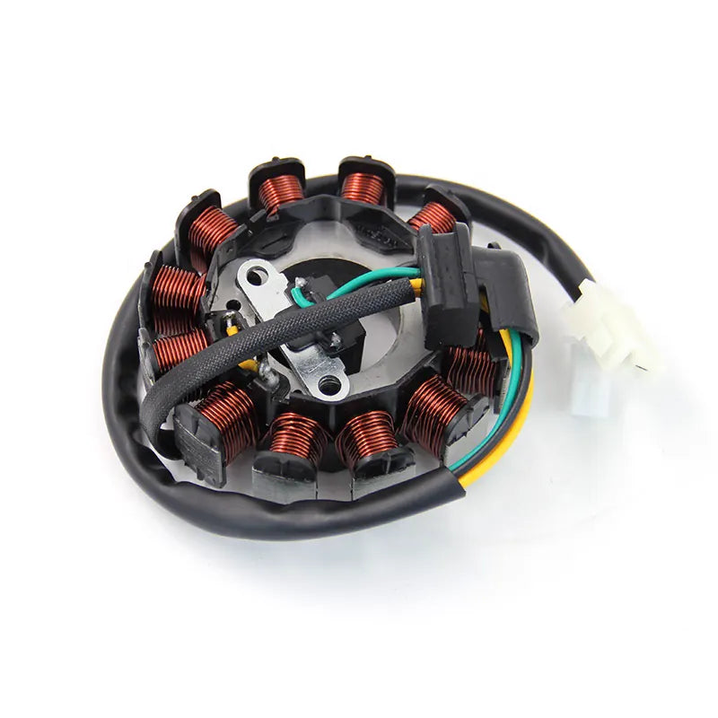 Motorcycle Generator Stator Coil Comp for Suzuki Gixxer SF, product view 02