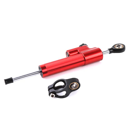 Motorcycle Handlebar Accessories Titanium Ruler Universal Shock Absorber Direction Damper Steering Stabilizer Damper, product view 03