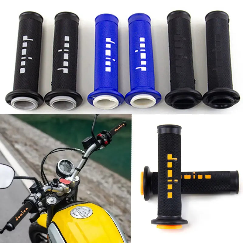 Motorcycle Handlebar Cover Universal 7/8 " 22mm Hand Bar Grip Anti-slip Granule Modification Handlebar Grips, product view 02