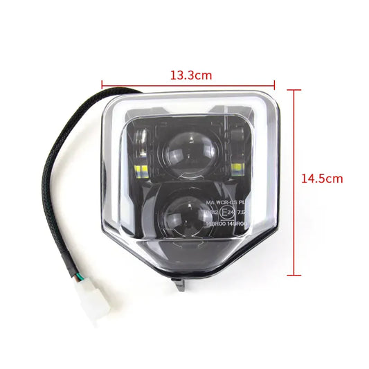 Lampu Motosikal Universal untuk KTM FC FE, TC TE, FE250, TX 125 2021, bahagian motosikal selepas pasaran, paparan produk 02