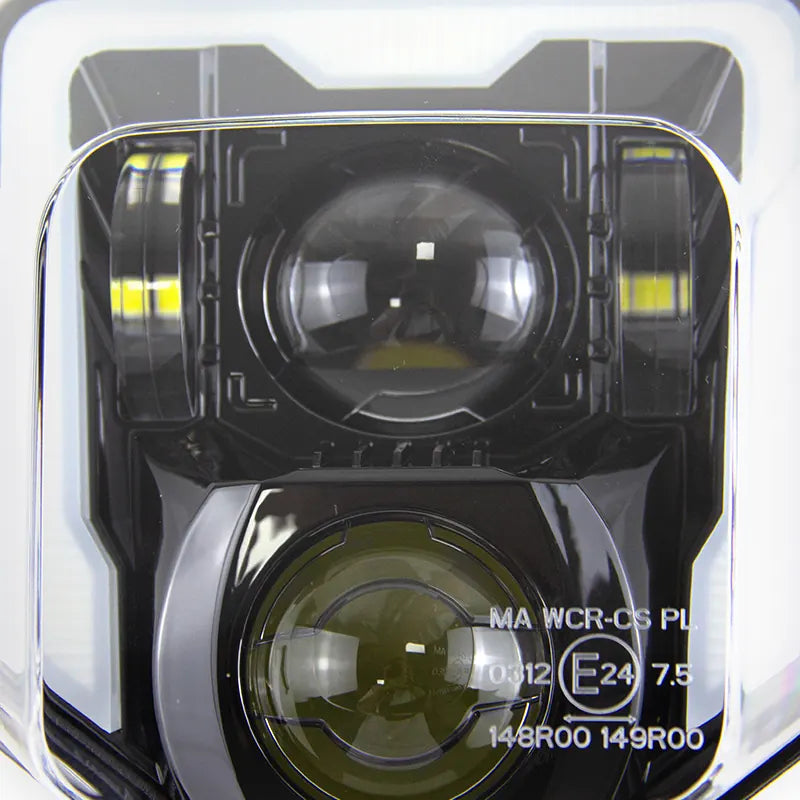 Motorcycle Head Lamp for Husqvarn KTM Head Light ENDRUO FC FE FX TC TE TX 125 250 300 350 450 FE250 2021, product view 05