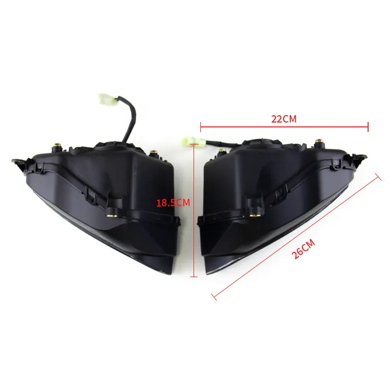 Motorcycle Head Light Front Lamp Headlight for HONDA CBR600RR CBR 600 RR 2007 2008 2009 2010, product view 02