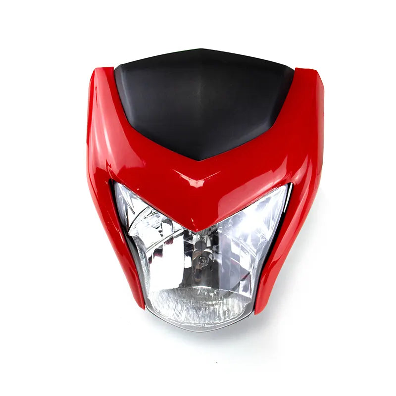 Motorcycle Headlight Assembly Head Light LED for Faro Completo Akt TT200, product view 01
