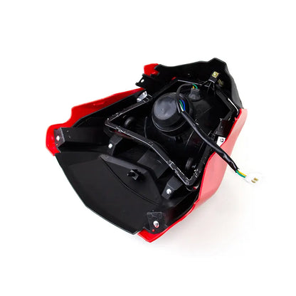 Motorcycle Headlight Assembly Head Light LED for Faro Completo Akt TT200, product view 04