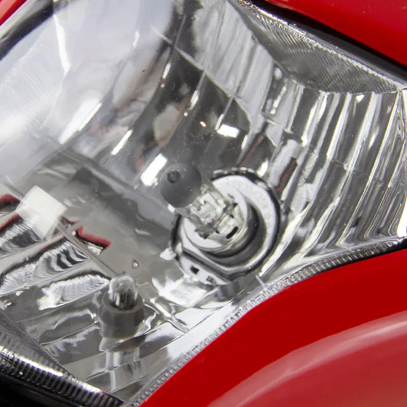 Motorcycle Headlight Assembly Head Light LED for Faro Completo Akt TT200, product view 05