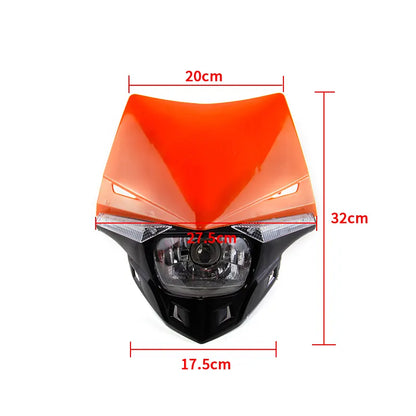 Motorcycle Headlight Dirt Bike Headlight Front Head Light for YZ80 YZ85 YZ125 YZ250 YZ250F YZ400F YZ426F, product view 02