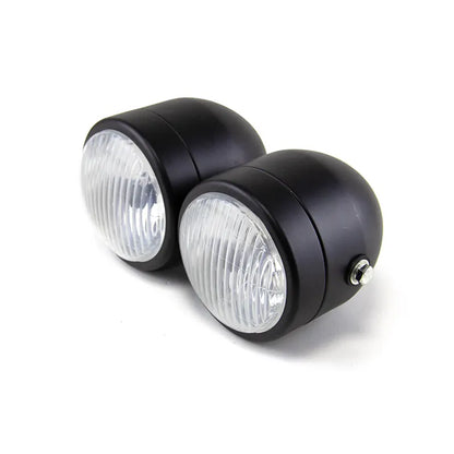 Motorcycle Headlight for Cg125 Moto Modified Double Lamp Headlamps Head Light Assembly Accessories, product view 03
