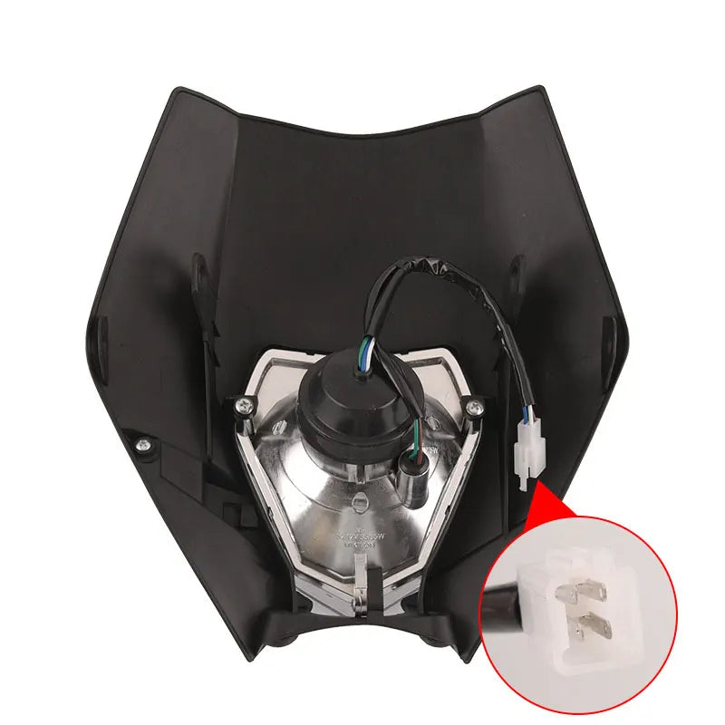 Motorcycle Headlight Mask Headlamp Assembly for EXC 125 200 250 300 400 450 500 530 Motorcycle Accessories Front, product view 04