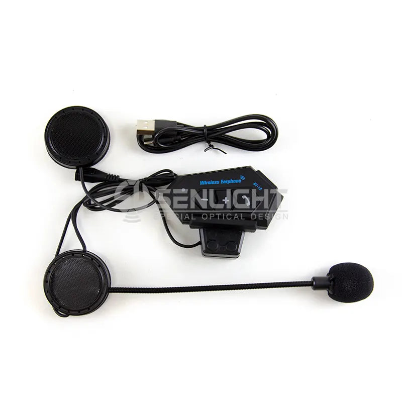 Motorcycle Helmet Headphones Waterproof Headset Music Speakers Headphones Accessories, product view 01