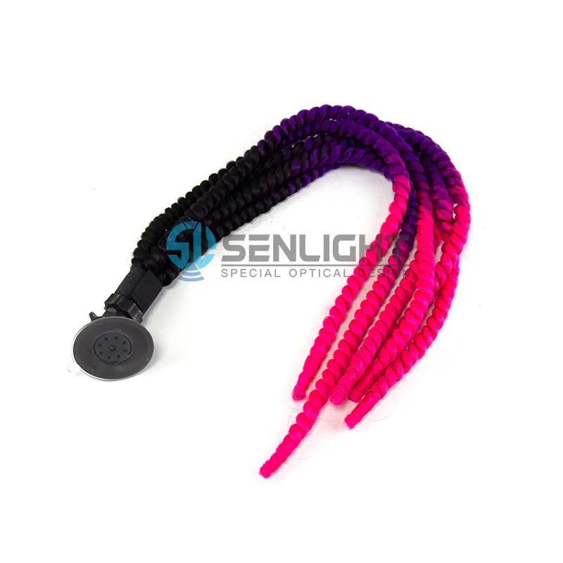 Motorcycle Helmet Ponytail Wig Personality Fashionable Helmet Dreadlocks Braid Wigs Decorations Accessories, product view 05