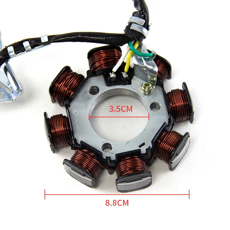 Motorcycle Ignition Accessories Motor Generator Magneto Stator Coil for Honda Bross 125 Parts, product view 02