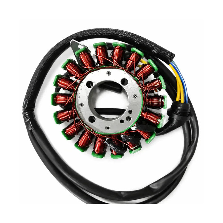 Motorcycle ignition magneto stator coil for AKT 200 Z2, catalog hero with spacious white background
