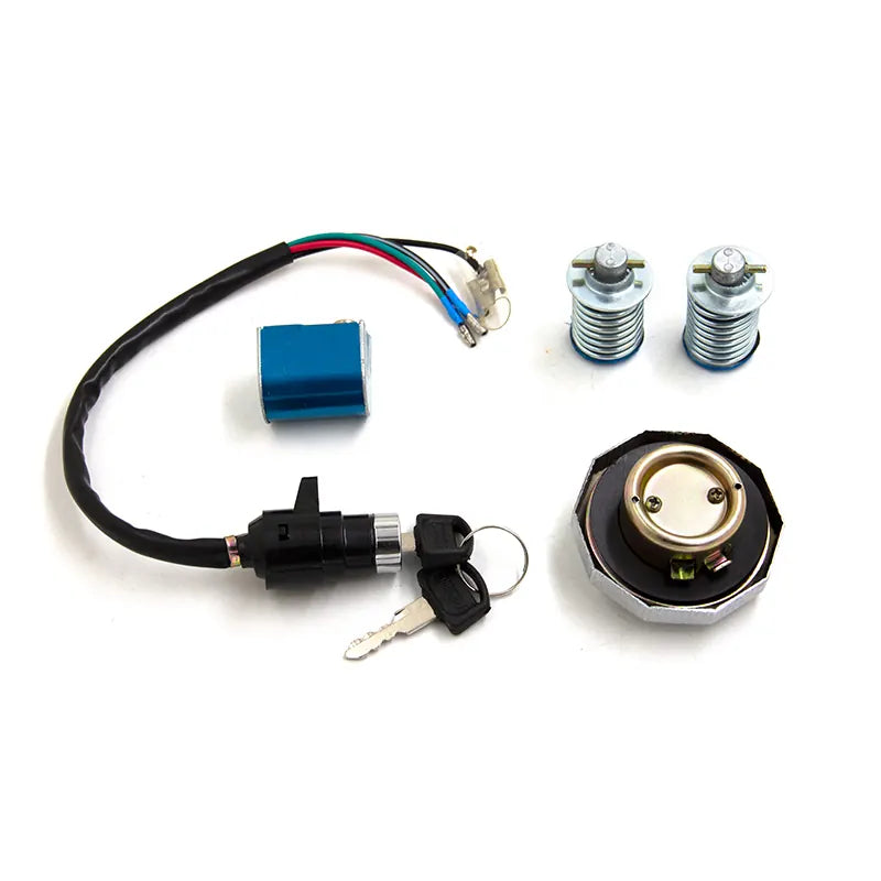 Motorcycle Ignition Switch Lock With 2 Keys Set Lock Set for CD 70, product view 06