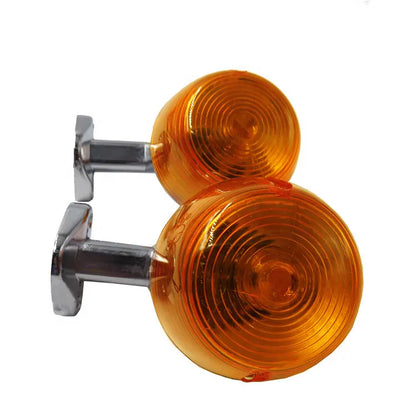 Motorcycle Indicators Flashers Blinker Amber Lamp 12V 10W Turn Signal for Honda C70, product view 01