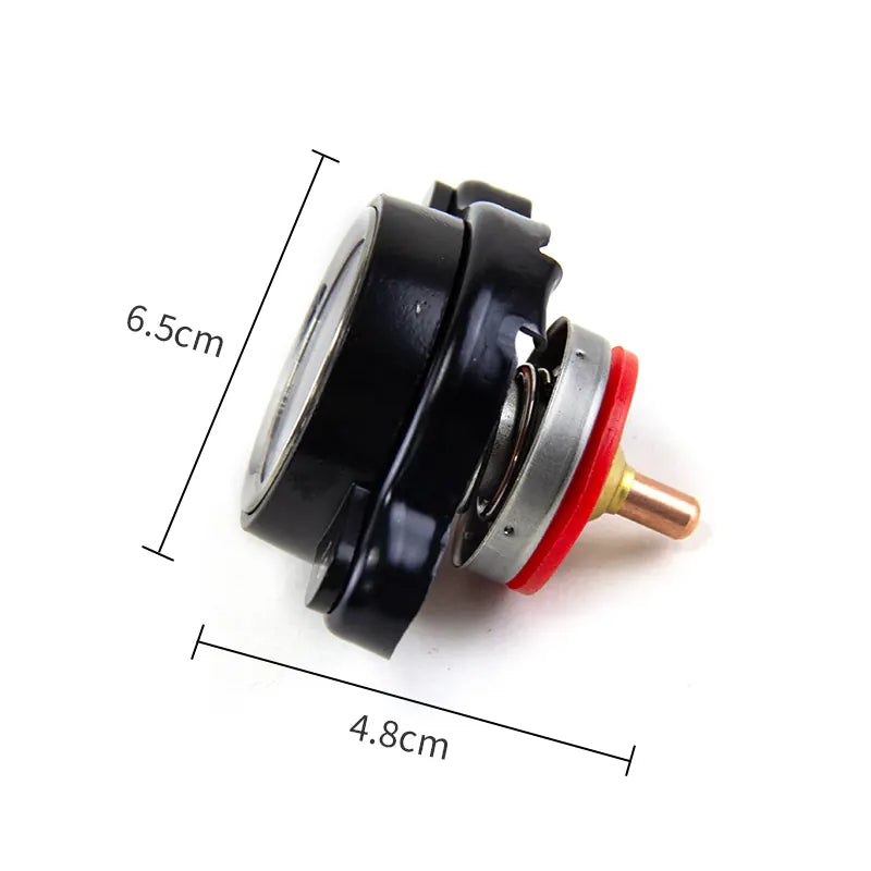 Motorcycle Instrument 1.8 Bar Radiator Cap With Temperature Gauge for Yamaha Temp Gauge Meter, product view 02