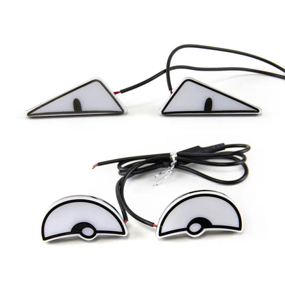 Motorcycle LED Brake Light ATV Tail Light Turn Signal Direction Indicator Blinker Demon Eyes Headlight for Kawasaki, product view 01