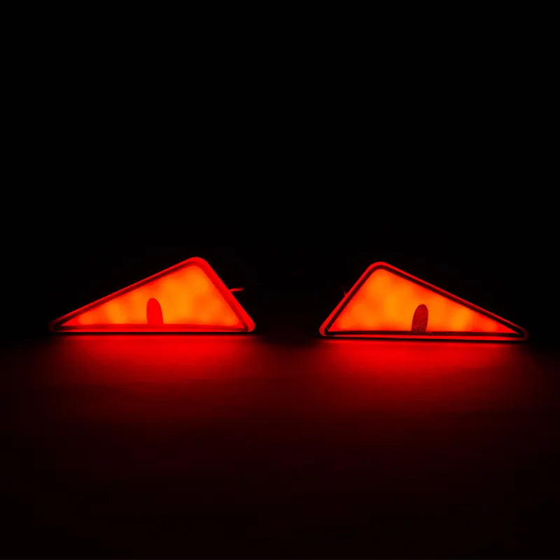 Motorcycle LED Brake Light ATV Tail Light Turn Signal Direction Indicator Blinker Demon Eyes Headlight for Kawasaki, product view 09