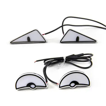 Motorcycle LED Brake Light ATV Tail Light Turn Signal Direction Indicator Blinker Demon Eyes Headlight for Kawasaki, product view 17