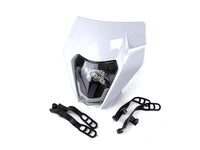 Motorcycle LED headlight fairing kit