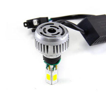 Motorcycle Led Light 3-sided LED Headlight Three-claw H4 Built-in Modified Motorbike Far and Near Integrated Lights, product view 03