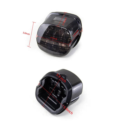 Motorcycle Led Rear Tail Signal Light Lamp for Harley Davidson Dyna Road King Electra With White Licence Plate Brake, product view 02