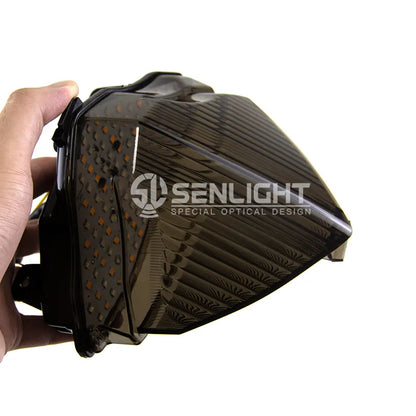 Motorcycle LED Rear Turn Signal Tail Stop Light Lamps Integrated for YZF1000 YZF R1 2005 2006, product view 06