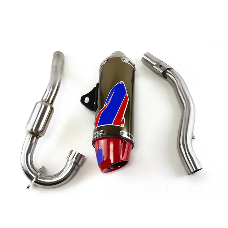 Motorcycle Left Engine Exhaust System Accessories Muffler Exhaust Pipe for Honda CRF320F, product view 02