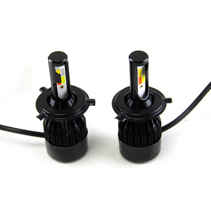 Motorcycle Lighting Systems H4 Led Headlight Four Colors Change Front Fog Lamp Driving Bulbs Accessories, product view 03
