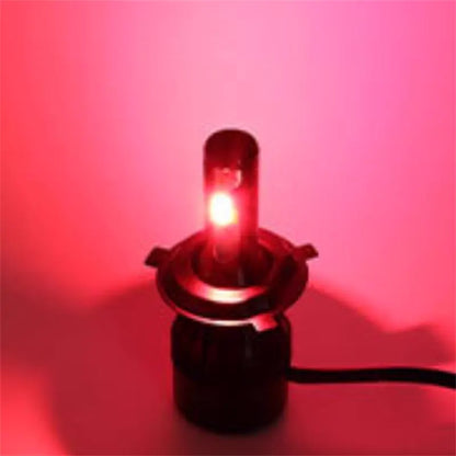 Motorcycle Lighting Systems H4 Led Headlight Four Colors Change Front Fog Lamp Driving Bulbs Accessories, product view 09